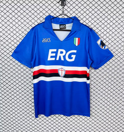 Retro Sampdoria Home Jersey 1991-1992
