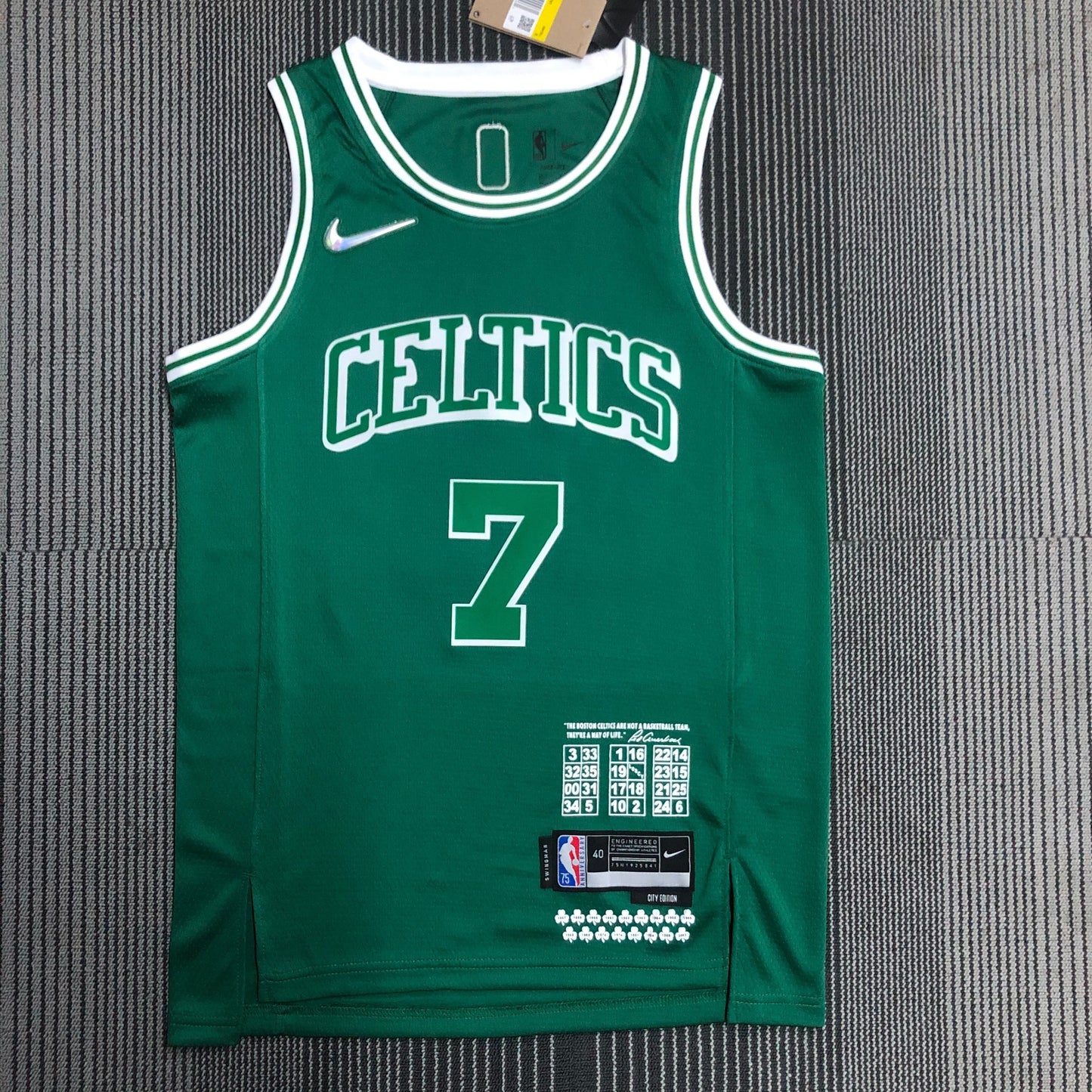 Retro Boston Celtics 2022 Football Jersey