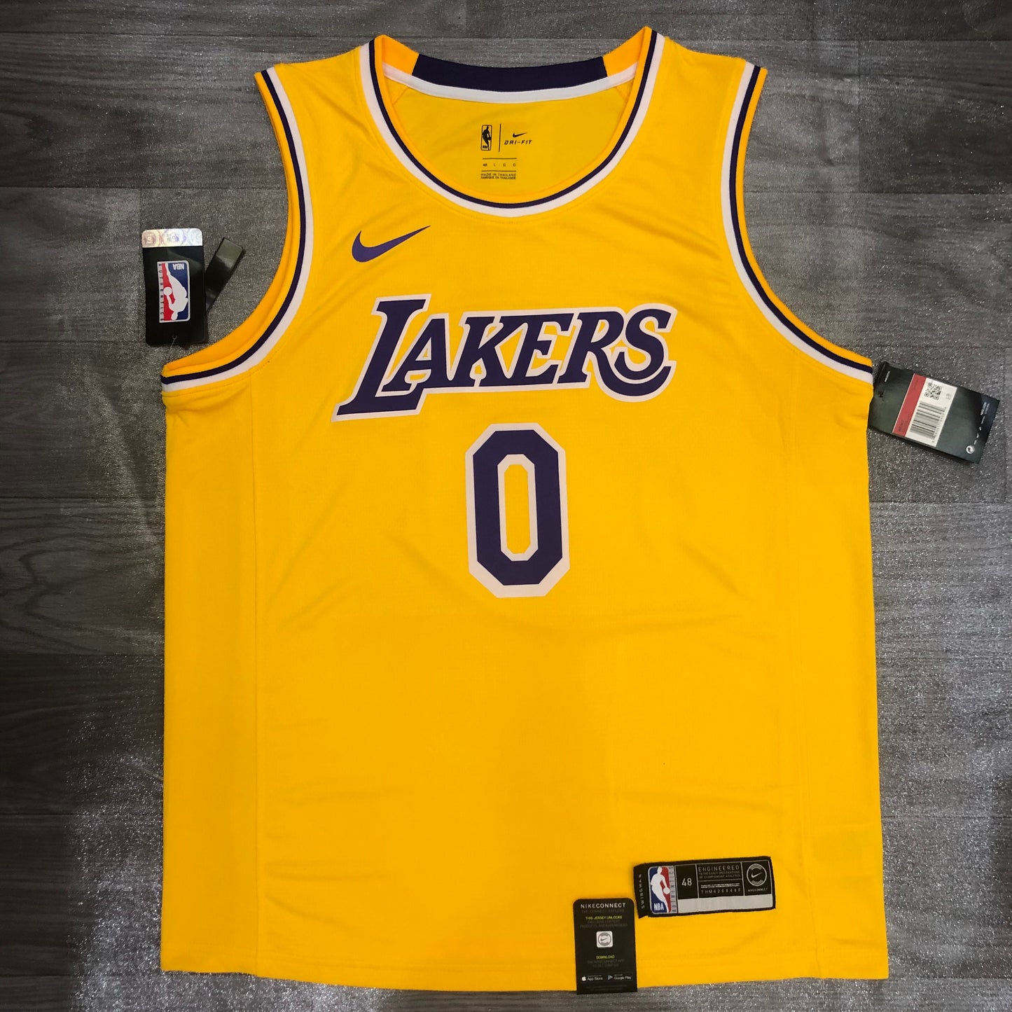 Retro LA Lakers Football Jersey