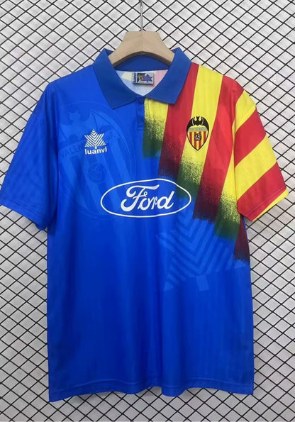 Retro valencia 1995/1996 Away Fan Version Football Jersey