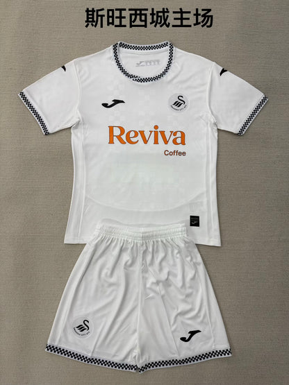 West Ham United 2025/2026 Kids Home Fan Version Football Jersey