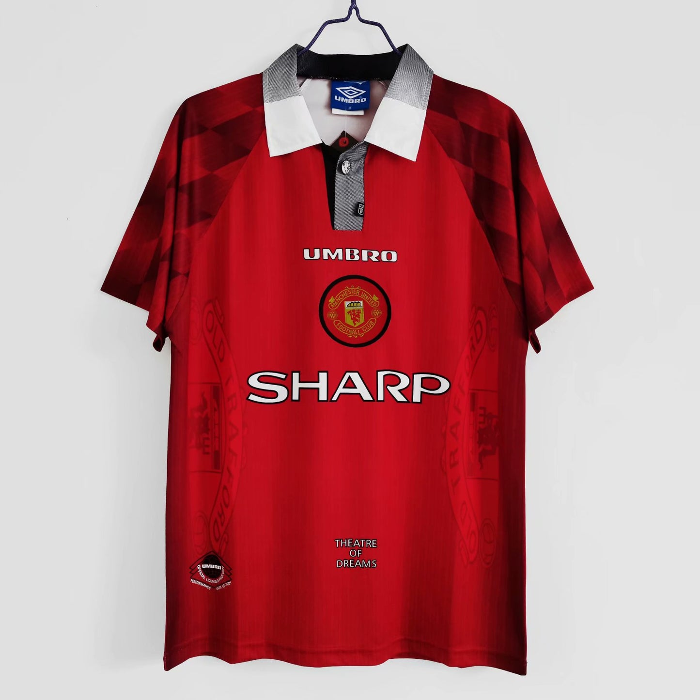 Retro Manchester united 1996/1997 Home Football Jersey