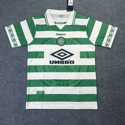 Retro Celtic 1997/1999 Home Football Jersey