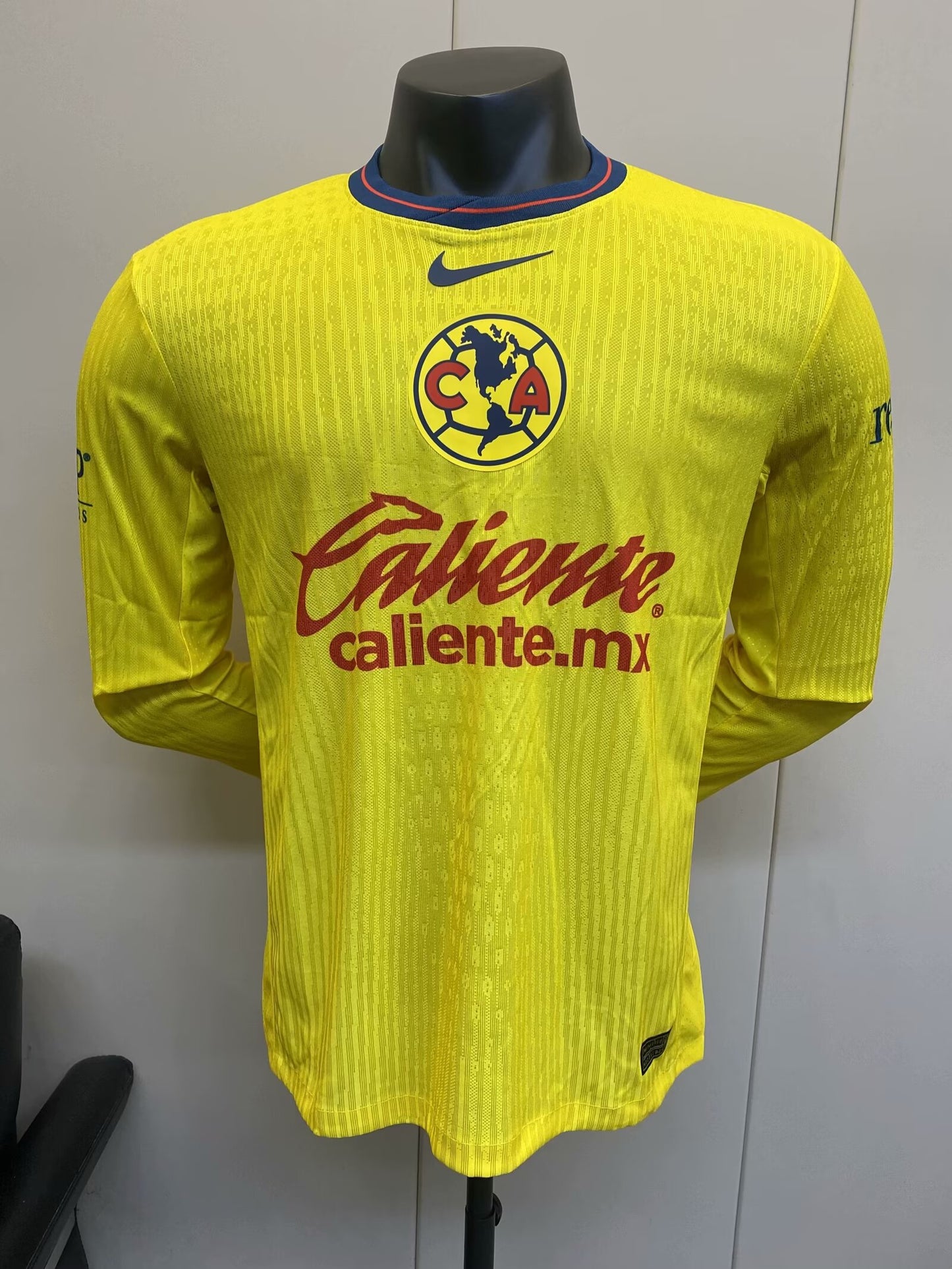 Club America 2024/2025 Home Long Sleeve Player Version Football Jersey