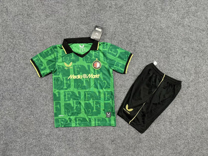 Feyenoord Rotterdam 2025/2026 Kids Third Football Jersey