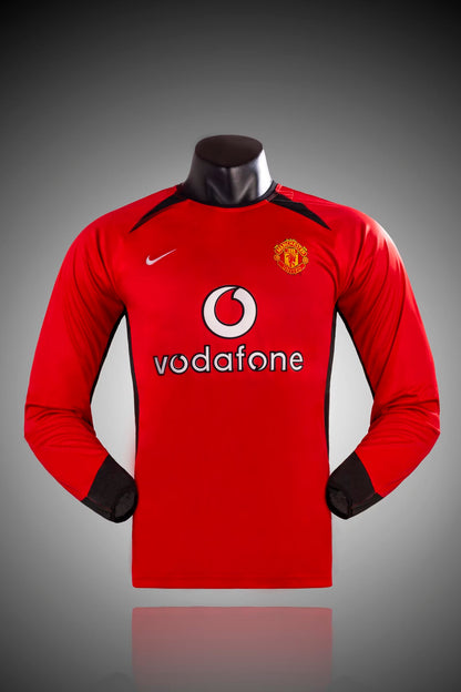 Retro Manchester united 2003/2004 Home Football Jersey