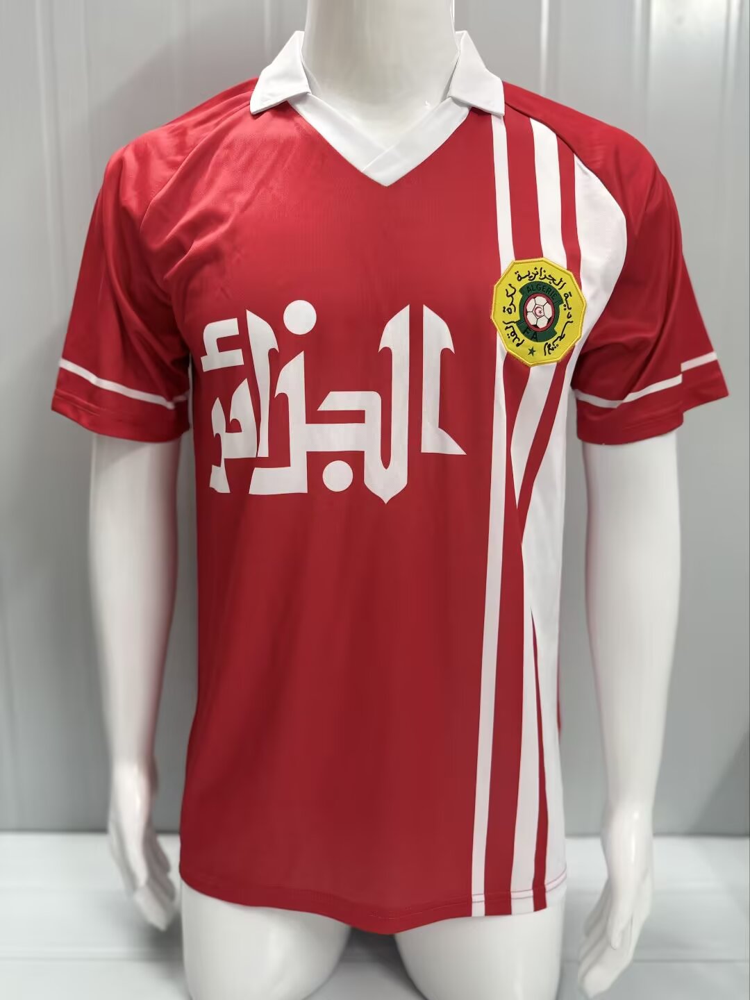 Retro Algeria 1986 Away Fan Version Football Jersey