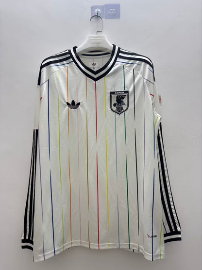 Japan 2026/2027 Away Long Sleeve Fan Version Football Jersey