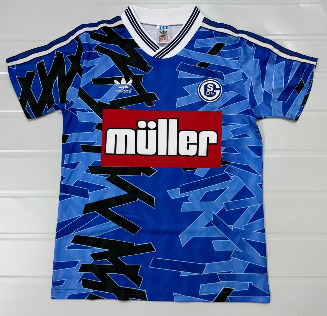 Retro Schalke 1993/1994 Home Football Jersey