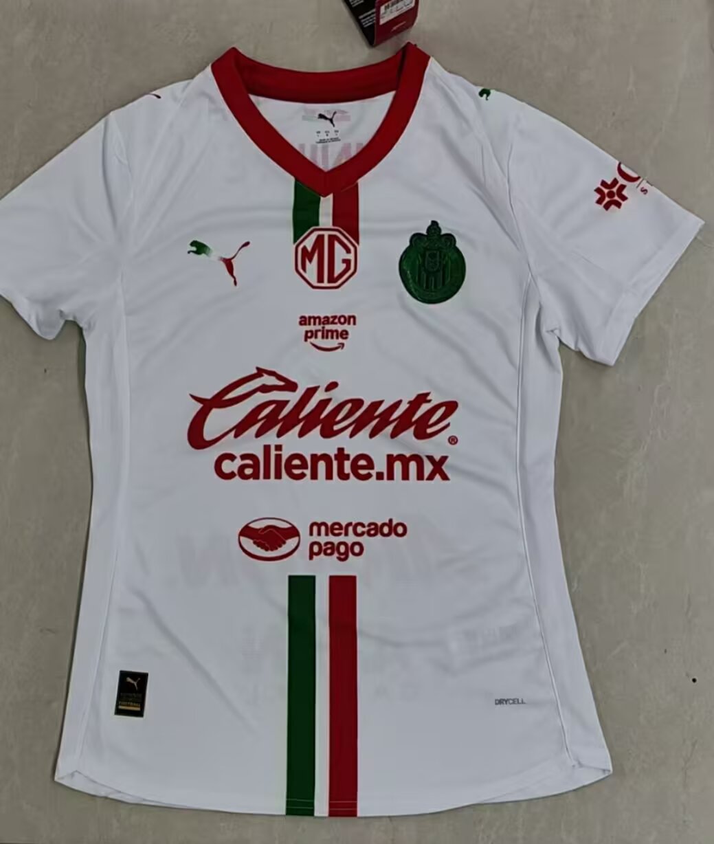 chivas 2025/2026 Women Away Fan Version Football Jersey