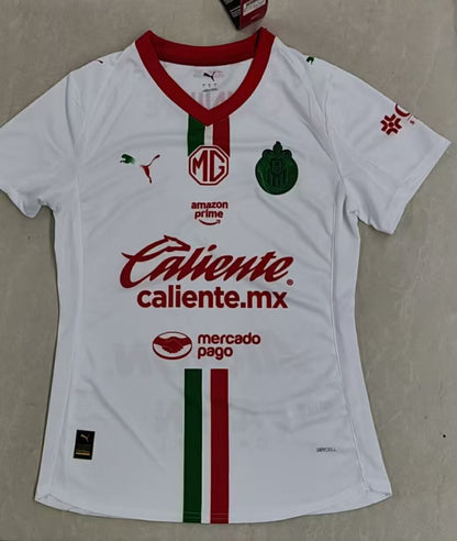 chivas 2025/2026 Women Away Fan Version Football Jersey