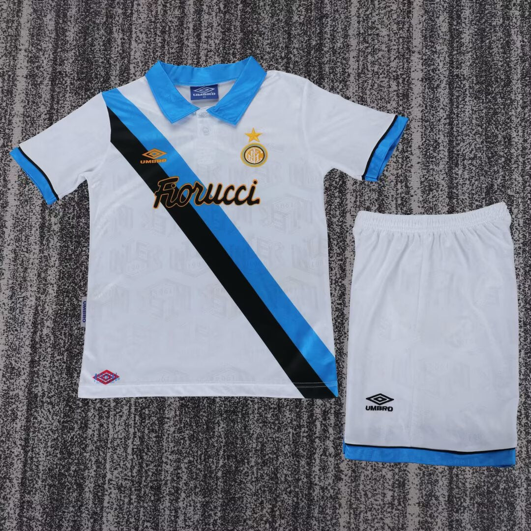 Retro Inter milan 1994/1995 Kids Away Football Jersey