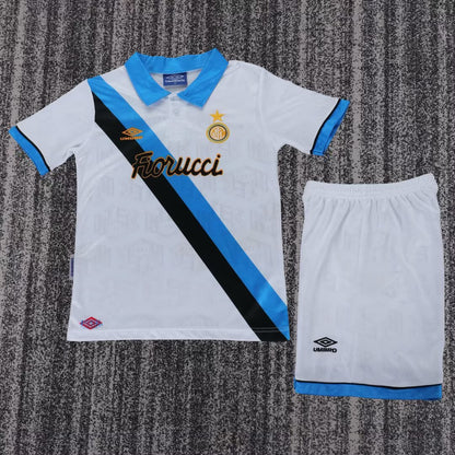 Retro Inter milan 1994/1995 Kids Away Football Jersey