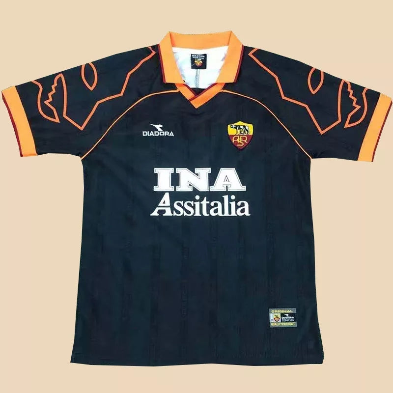 Retro Roman 1999/2000 Away Football Jersey