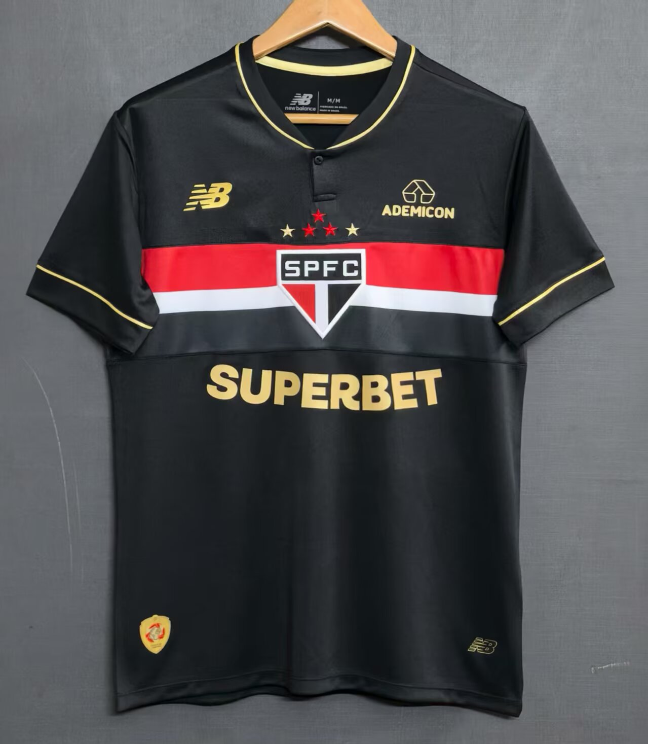 Sao Paulo 2025/2026 Third Away Fan Version Football Jersey