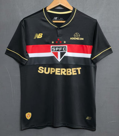 Sao Paulo 2025/2026 Third Away Fan Version Football Jersey