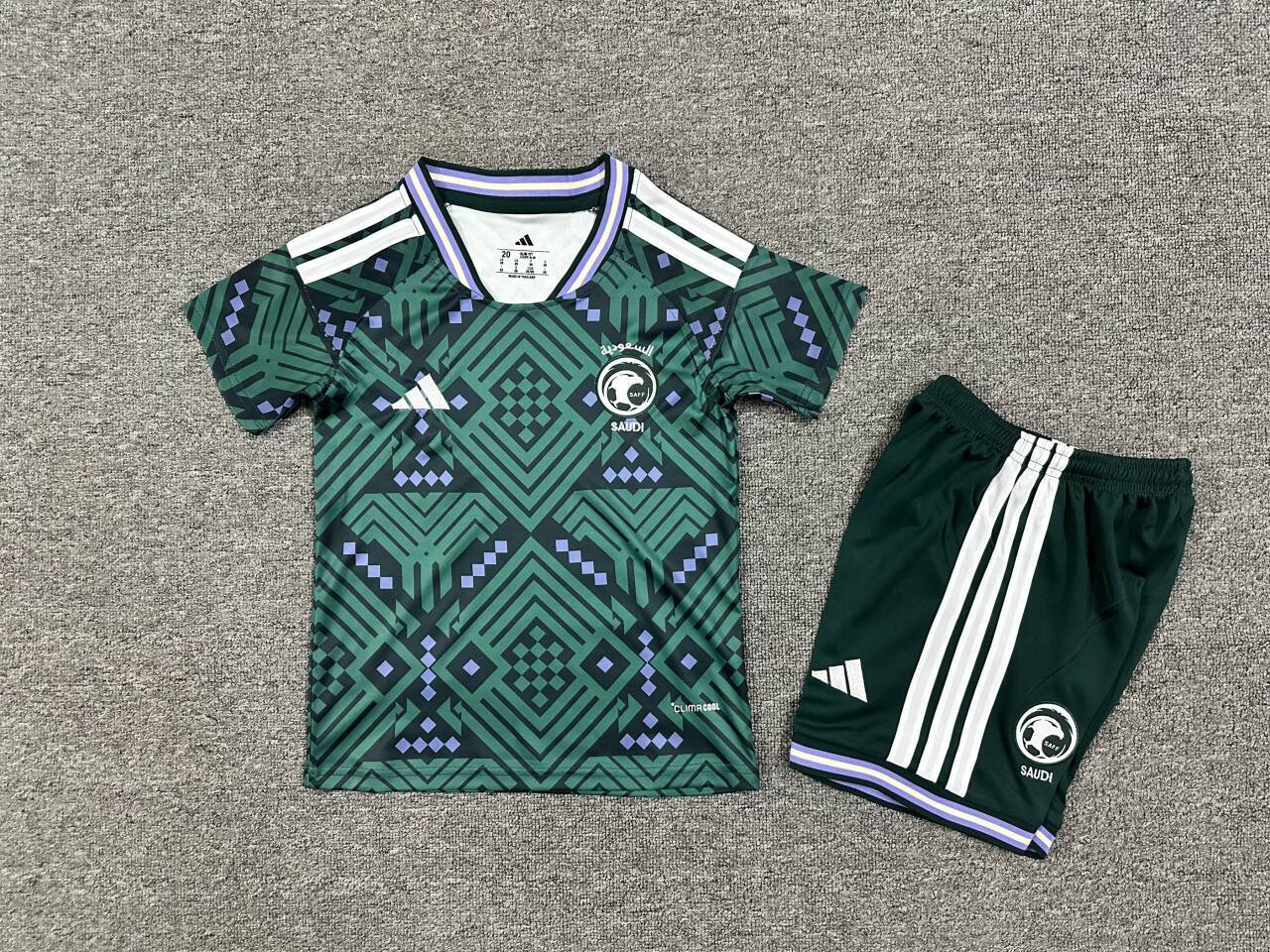 Saudi Arabia 2026/2027 Kids Home Fan Version Football Jersey