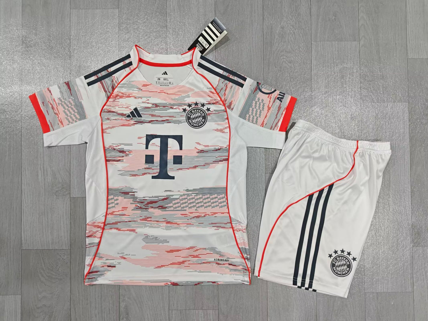 Bayern Munich 2025/2026 Kids Away Football Jersey