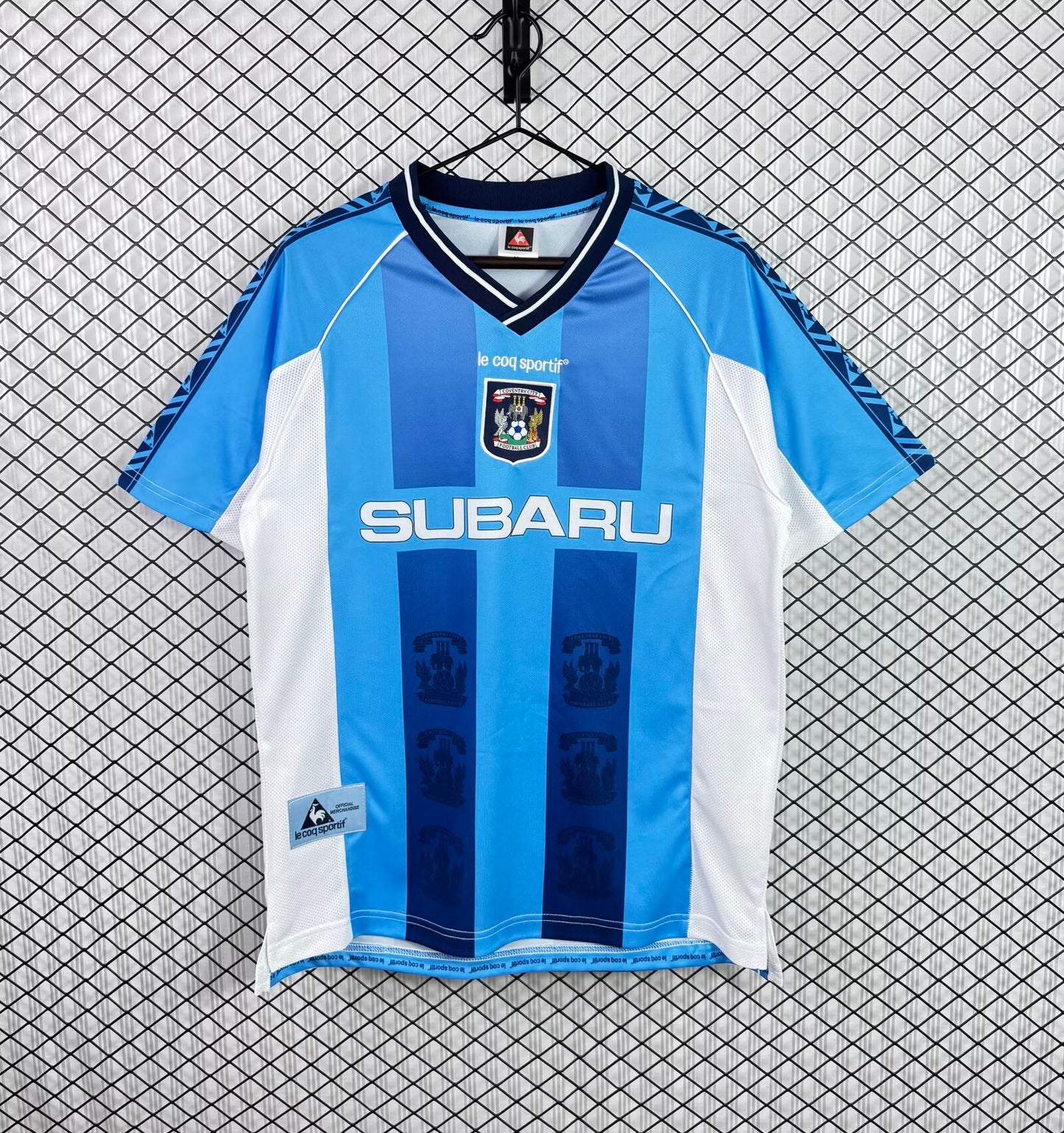 Retro Coventry City 1998/1999 Home Fan Version Football Jersey