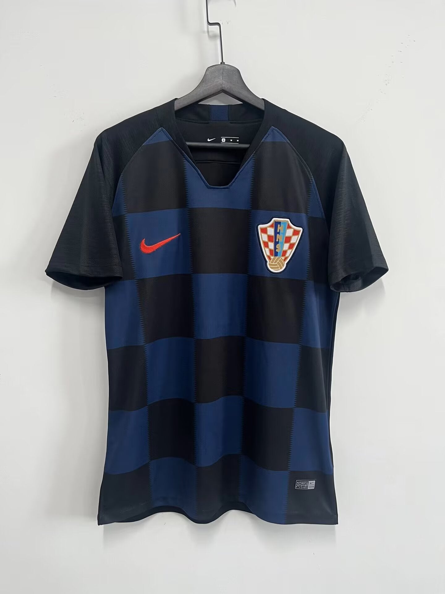 Retro Croatia 2018 Away Football Jersey