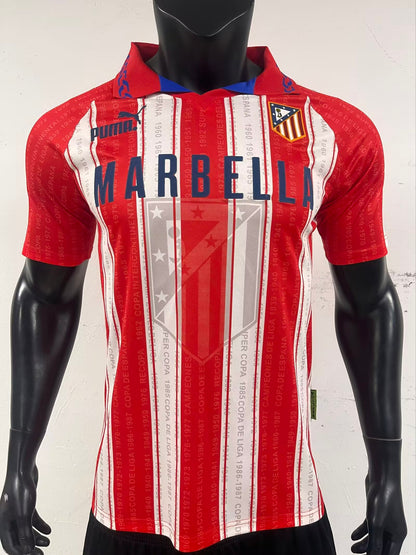 Retro Atlético de Madrid 1995/1996 Home Football Jersey
