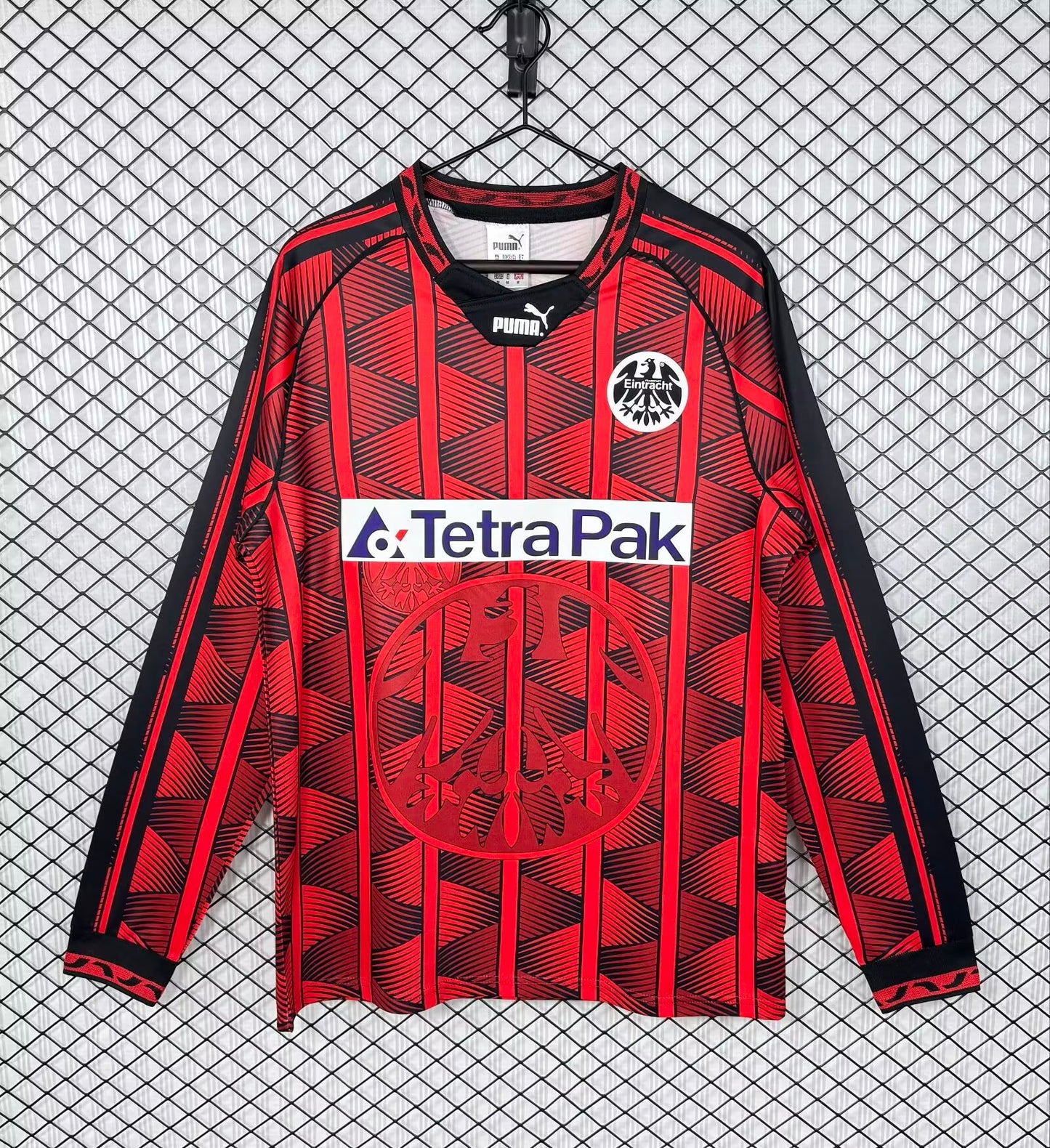 Retro Frankfurt home 100 year Long Jersey 1995-1996