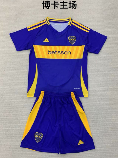 Boca 2024/2025 Kids Home Football Jersey