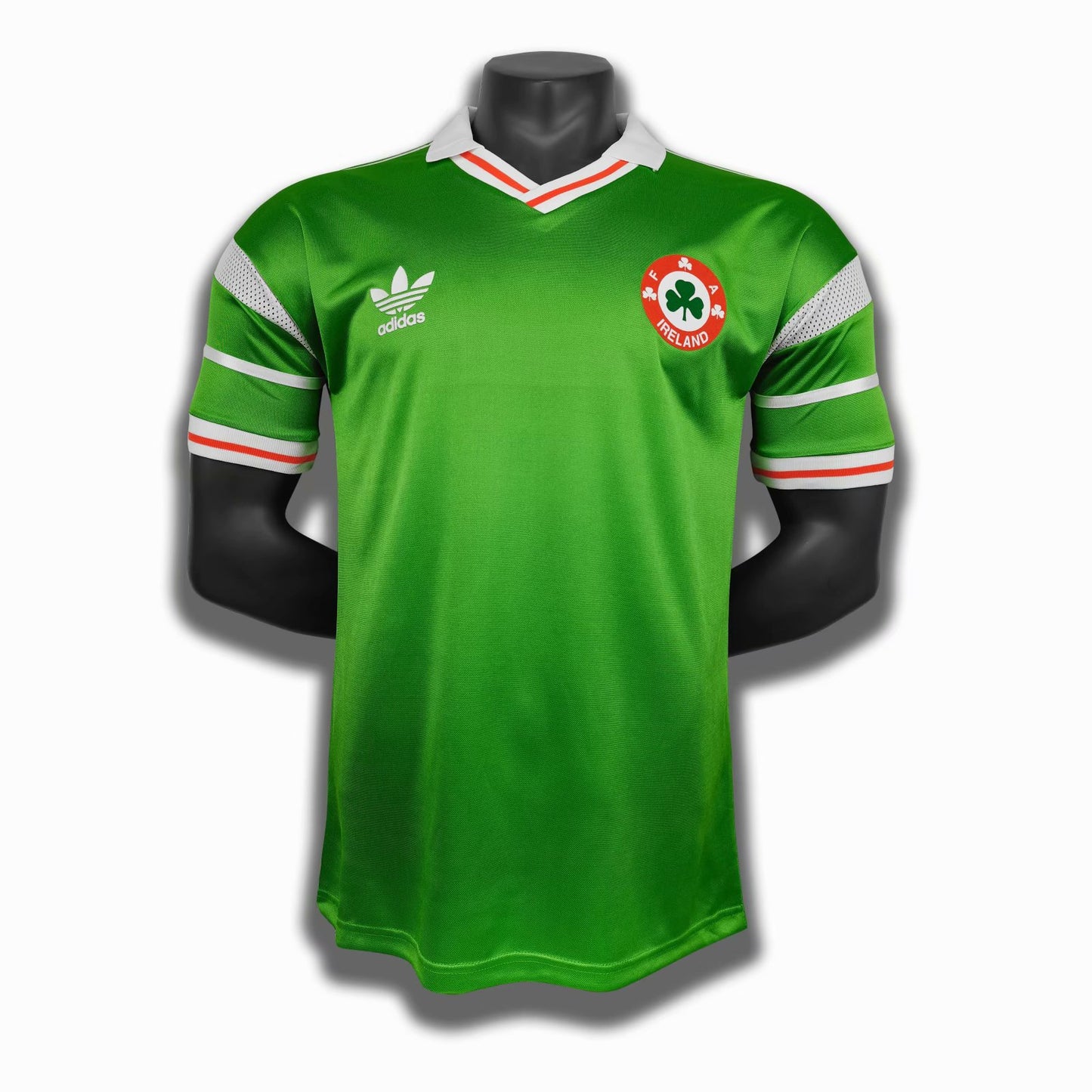 Retro Iceland 1988 Home Football Jersey