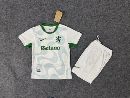 Lisbon 2025/2026 Kids Away Football Jersey
