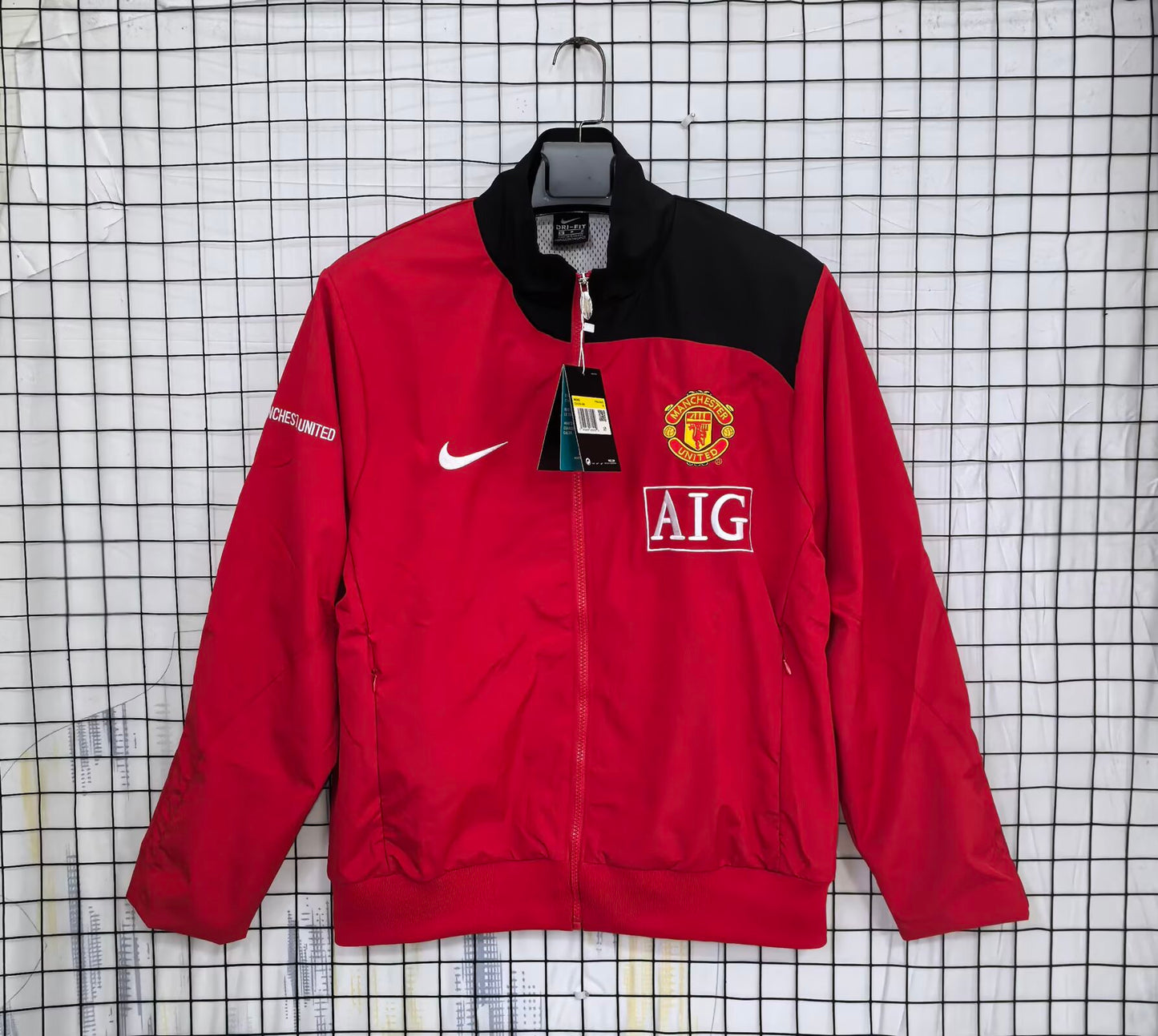 Retro Manchester United 2007/2008 Windbreaker