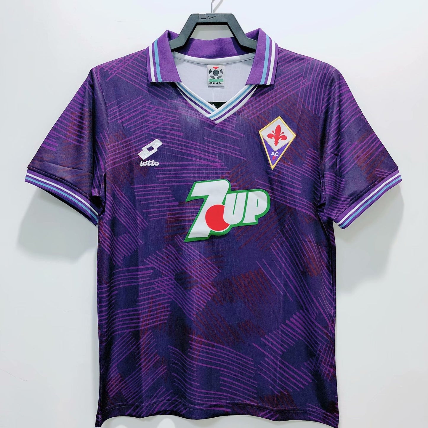 Retro Florence 1992/1993 Home Fan Version Football Jersey