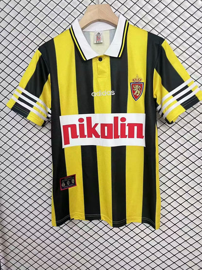 Retro Zaragoza 1995/1996 Home Fan Version Football Jersey