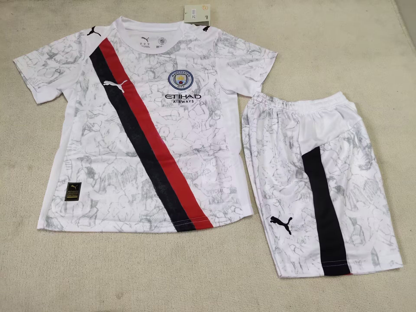 Manchester City 2025/2026 Kids Away Football Jersey