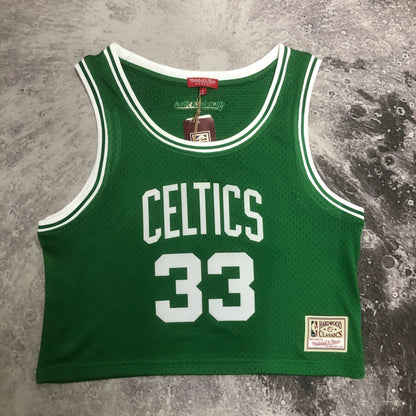Retro Boston Celtics Women Football Jersey