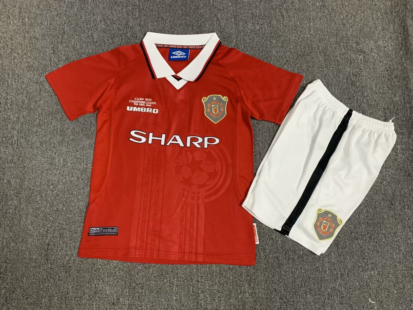Retro Kids jerseys 1999/2000 Kids Home Football Jersey