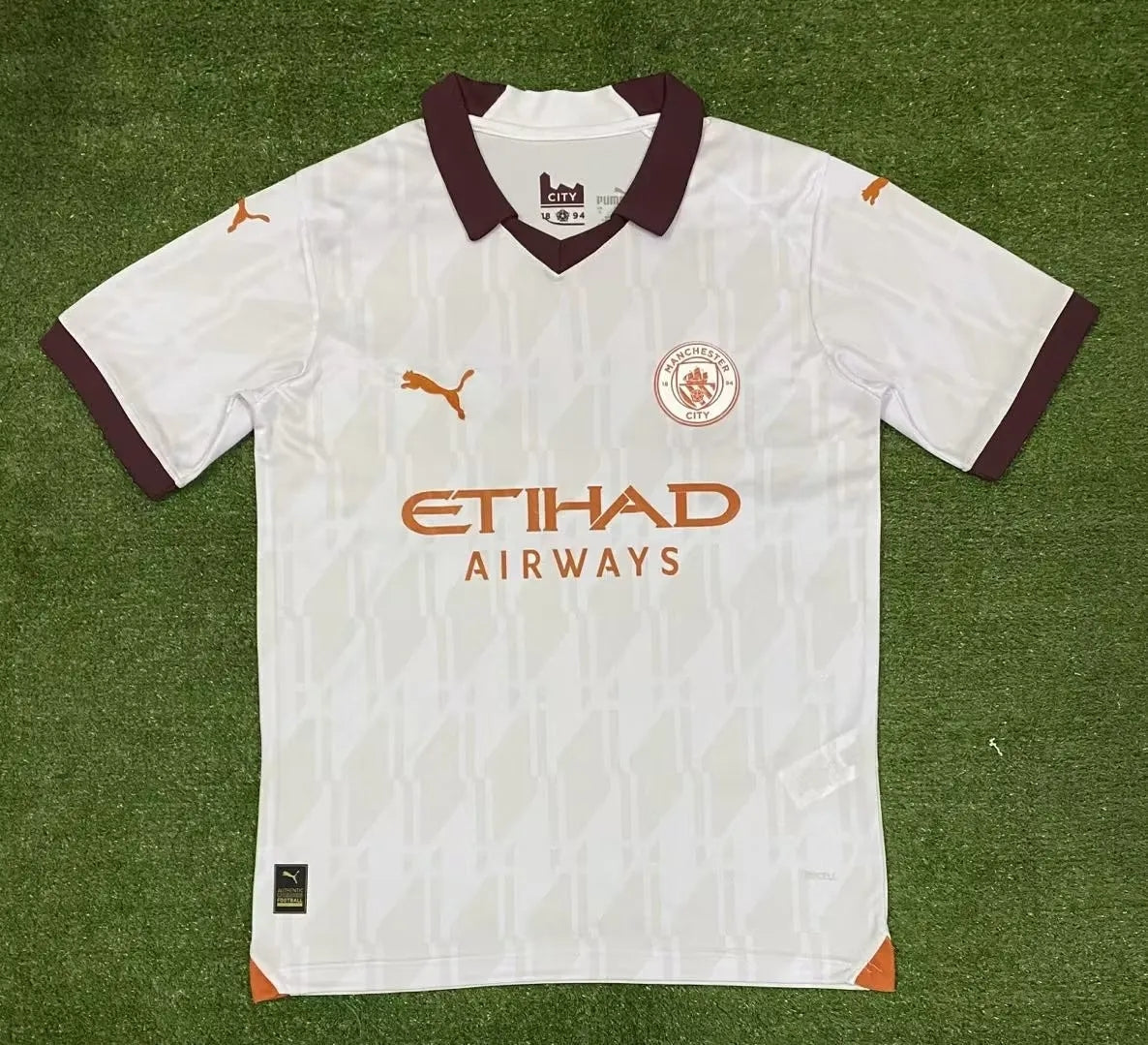 Manchester City 2023/2024 Away Fan Version Football Jersey