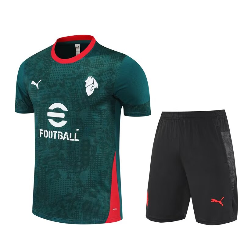 AC Milan 2025/2026 Kids Fan Version Tracksuit