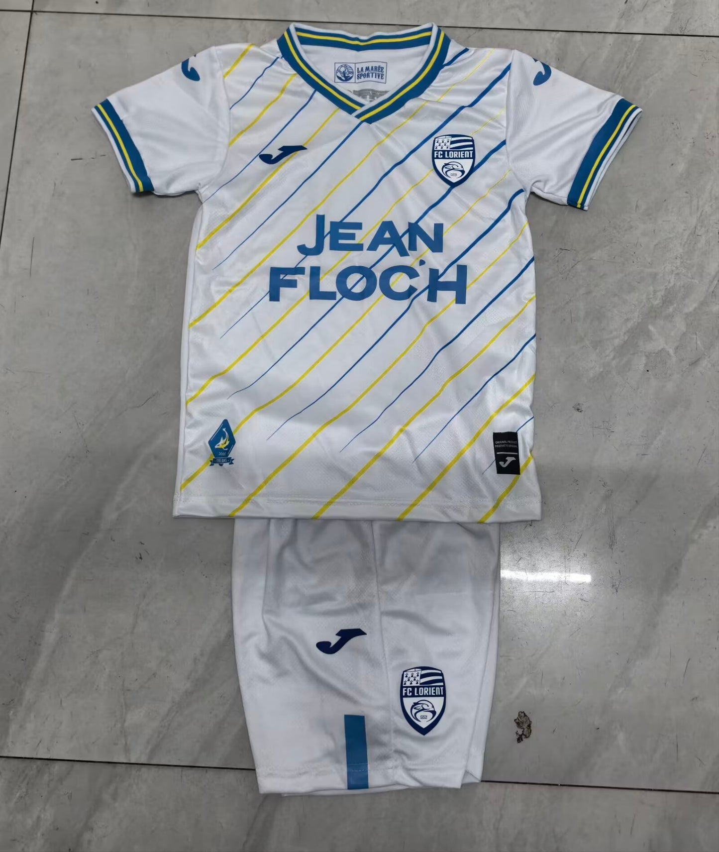 Lorient 2025/2026 Kids Away Fan Version Football Jersey