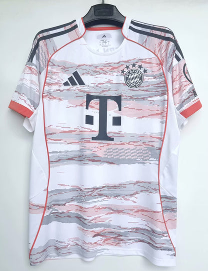 Bayern Munich 2025/2026 Away Fan Version Football Jersey