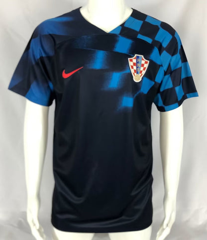 Croatia 2022/2023 Away Fan Version Football Jersey