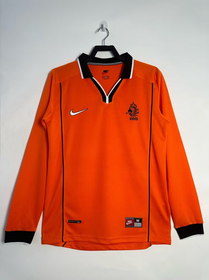 Retro Netherlands 1998 Home Football Jersey
