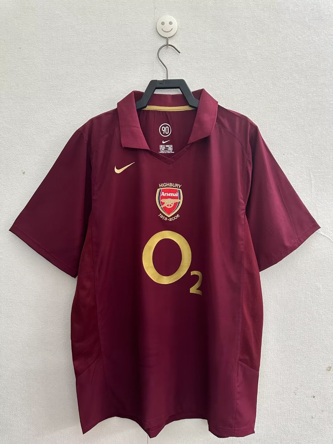 Retro Arsenal 2005/2006 Home Football Jersey