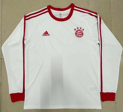 Retro Bayern Munich Long Sleeve Football Jersey