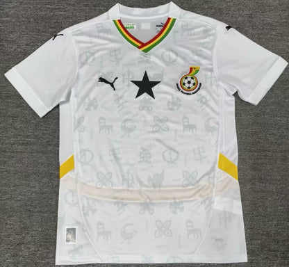 Ghana 2024/2025 Home Fan Version Football Jersey