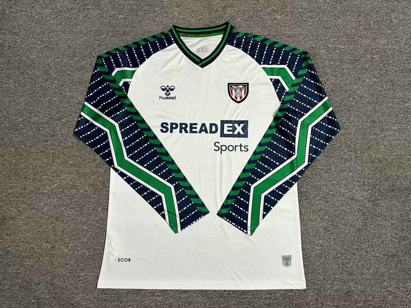 Sunderland 2024/2025 Away Long Sleeve Fan Version Football Jersey