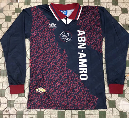 Retro ajax 1994/1995 Away Long Sleeve Football Jersey