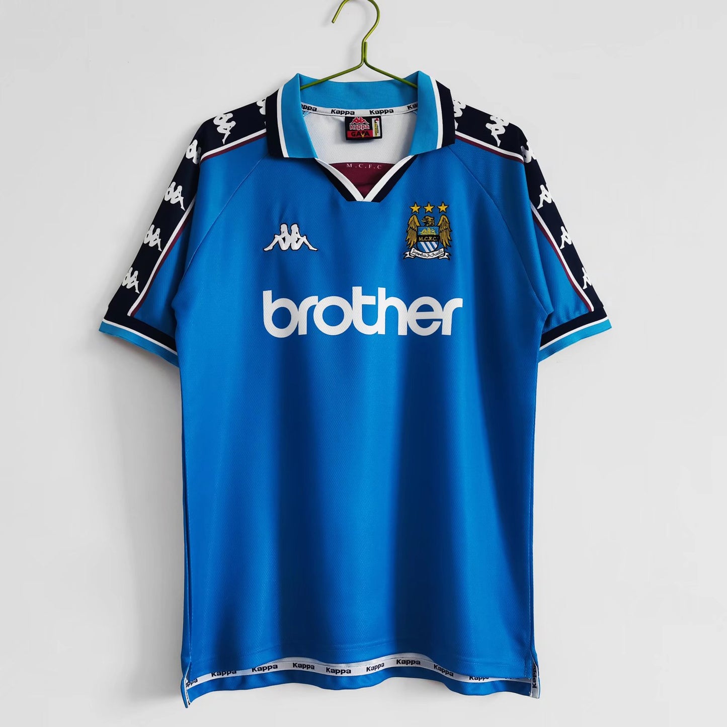 Retro Manchester city 1997/1999 Home Football Jersey