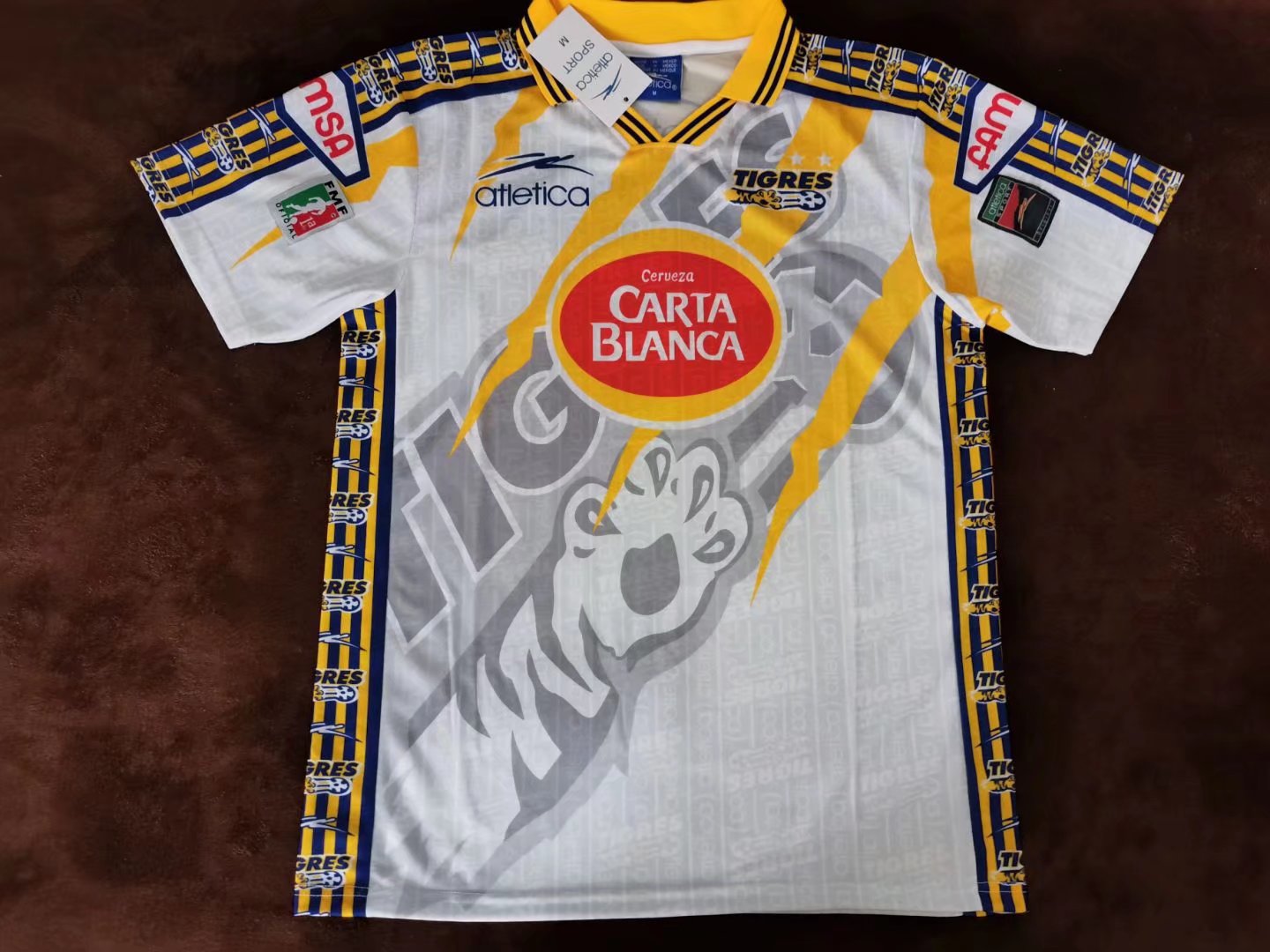 Retro tiger 1997/1998 Away Football Jersey