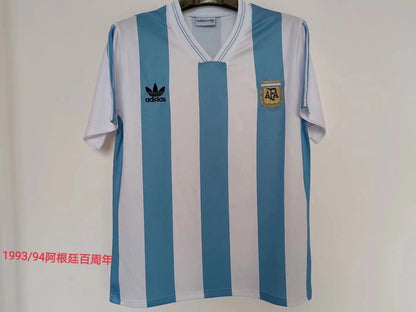 Retro Argentina 1993/1994 Home Football Jersey