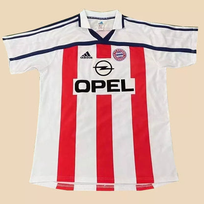 Retro Bayern Munich 2000/2001 Away Football Jersey